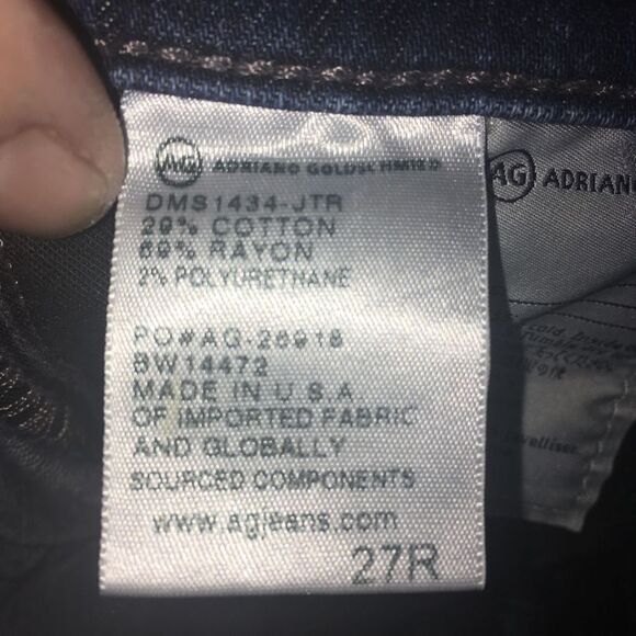 Adriano Goldschmied Prima mid-rise cigarette size 27 jeans - Picture 4 of 5